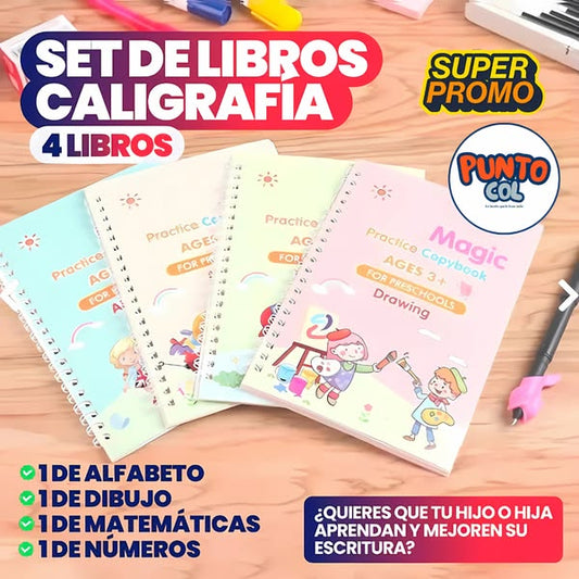 Libro de caligrafia Montessori